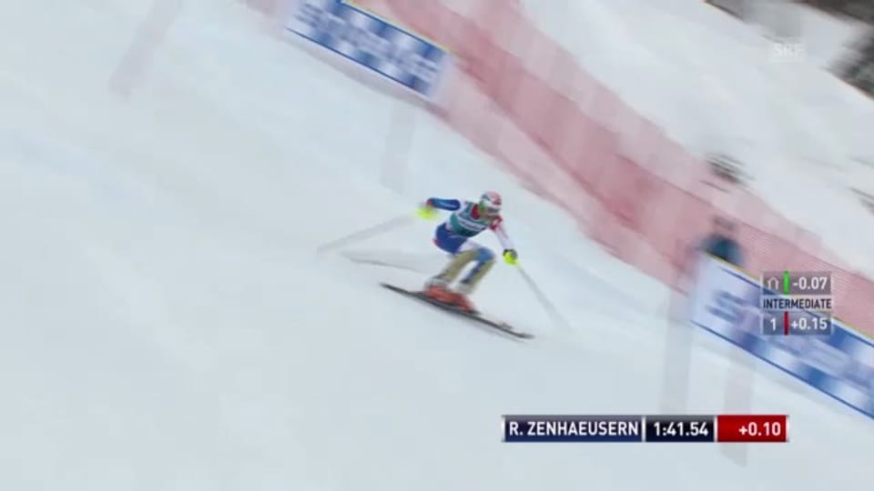 Ski: 2. Lauf Ramon Zenhäusern («sportlive»)