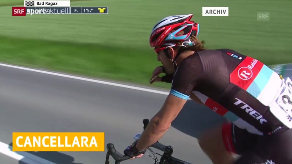 Kein dritter Cancellara-Sieg bei den «Strade Bianche» («sportaktuell» vom 08.03.14)