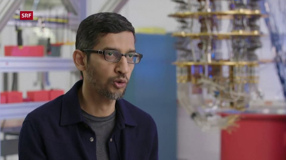 Sundar Pichai, Google-Chef: «Eine Berechnung dauert nur noch Sekunden statt tausende Jahre»