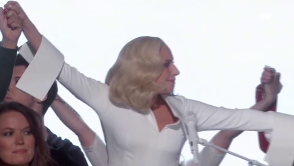 Lady Gagas emotionaler Auftritt