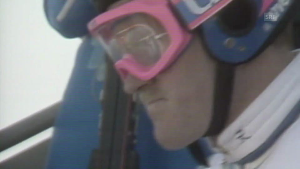 Olympia 1988: Eddies Sprung von der Normalschanze