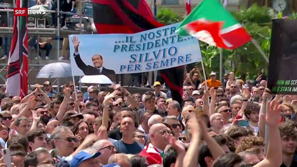 Staatsbegräbnis für Silvio Berlusconi in Mailand
