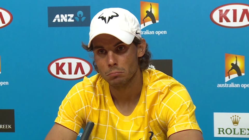 Nadal in der PK: «Ich habe alles versucht» (englisch)