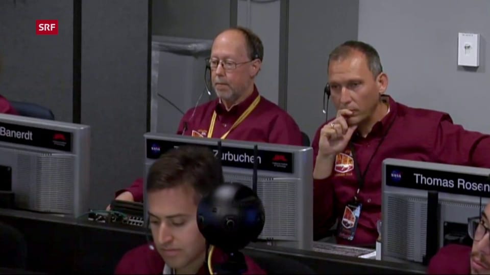 Landung der Raumsonde «InSight» auf dem Mars