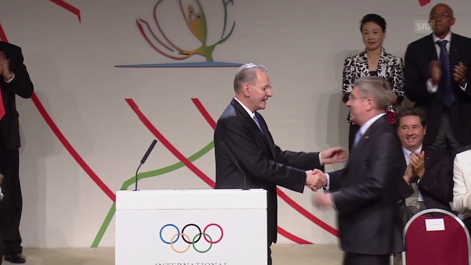 Bach wird IOC-Präsident