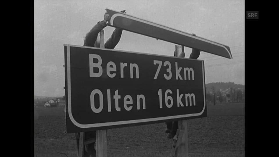 1967: Nationalstrasse Hunzenschwil-Oensingen (Antenne)