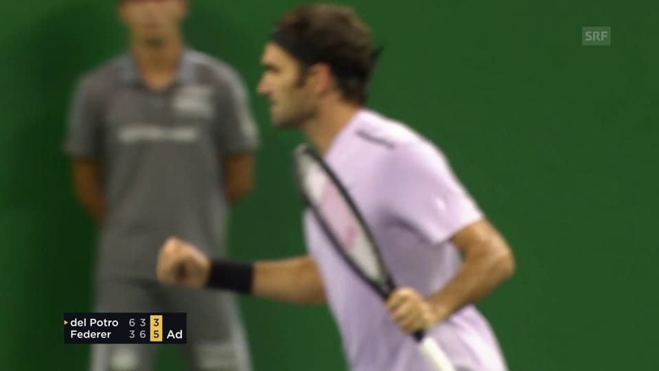 Live-Highlights Federer - Del Potro