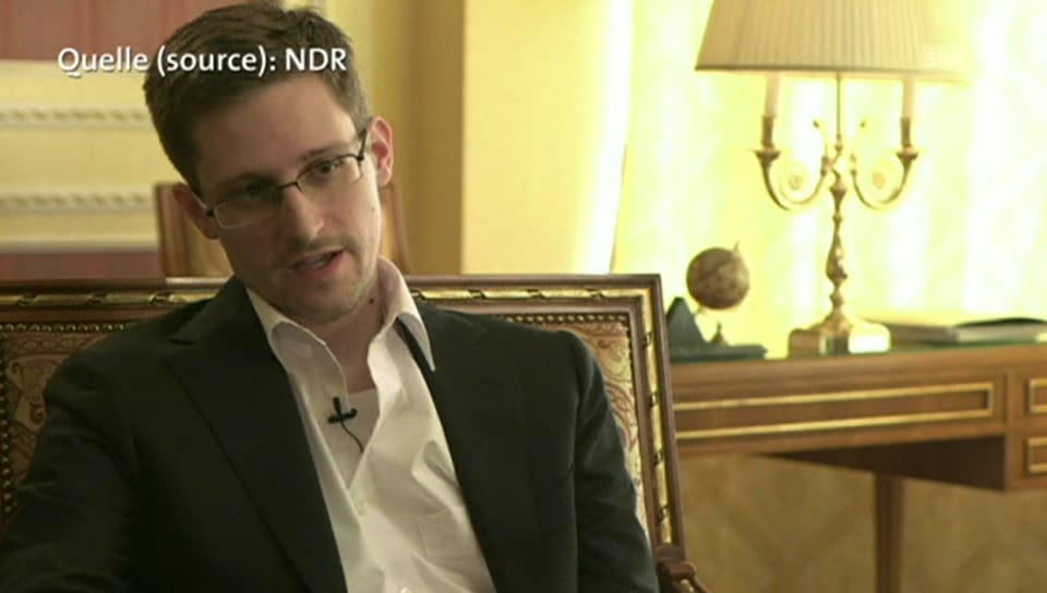 Ausschnitt aus dem Snowden-Interview (englisch)