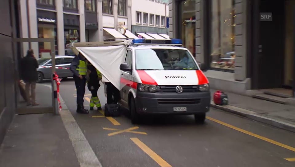 Polizei riegelt Teile der Zürcher Innenstadt ab