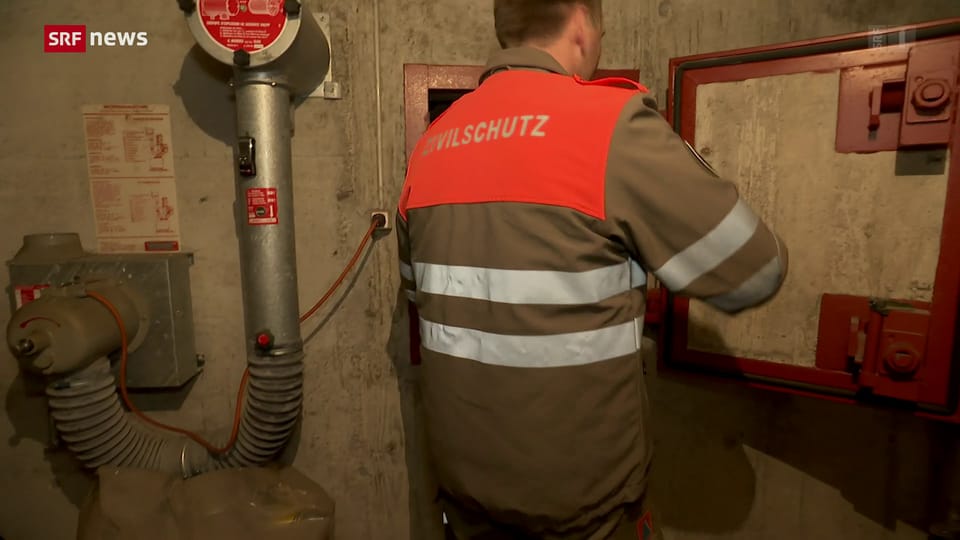 Zivilschutz kontrolliert im Kanton Luzern private Schutzräume 