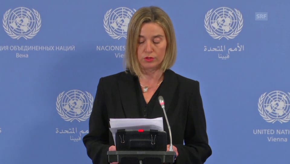 EU-Aussenbeauftragte Mogherini zum Ende der Sanktionen