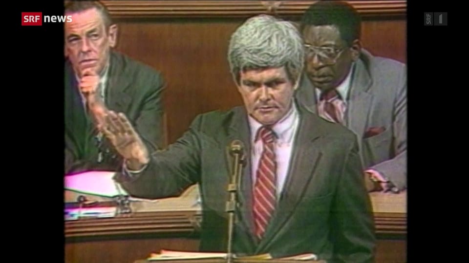Newt Gingrich als Urheber der Spaltung 