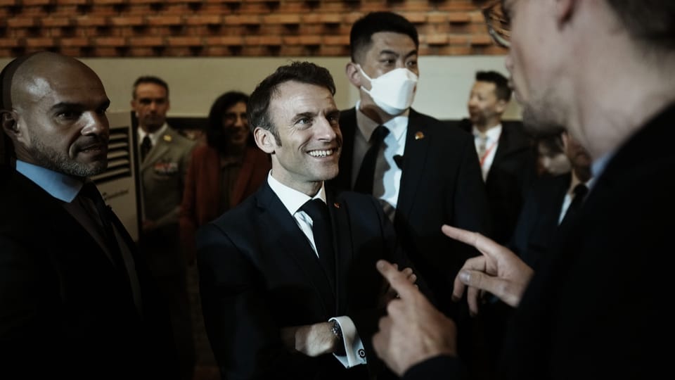 Macron auf Staatsbesuch in China