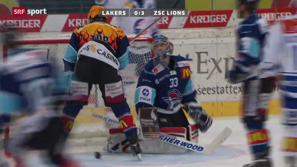 Eishockey: NLA, Lakers - ZSC Lions