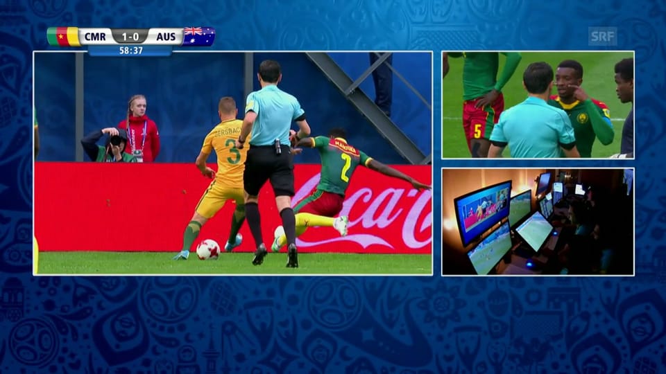 Dank Videoschiedsrichter: Australien erhält einen Penalty