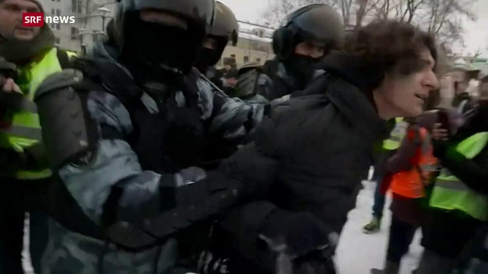 Aus dem Archiv: Tausende Festnahmen bei Protesten in Russland