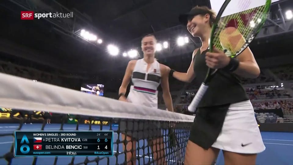 Bencic scheitert in der 3. Runde an Kvitova