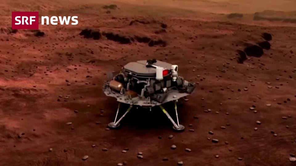 China landet auf dem Mars