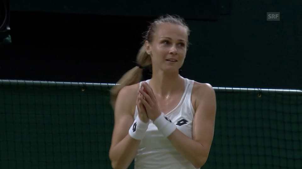 Rybarikova - Vandeweghe: Der Matchball