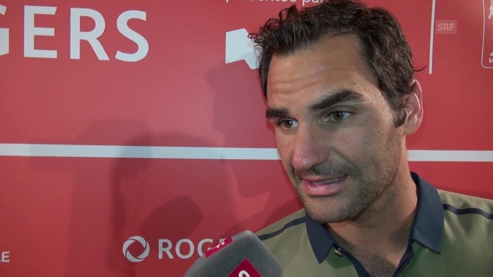 Federer analysiert die Leistung gegen Ferrer