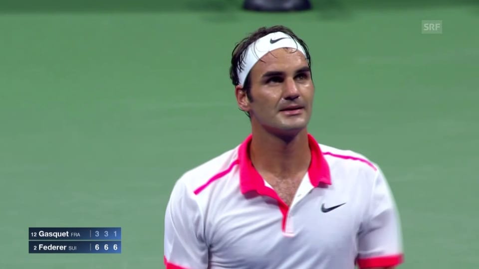 Live-Highlights Federer - Gasquet