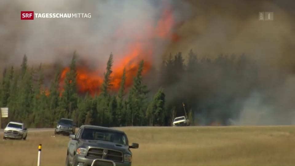 Waldbrand in Kanada wütet weiter