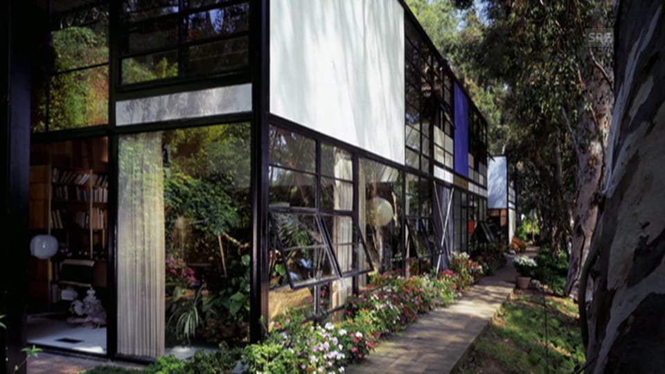 Das Haus von Ray und Charles Eames (aus: «Sternstunde Kunst»)