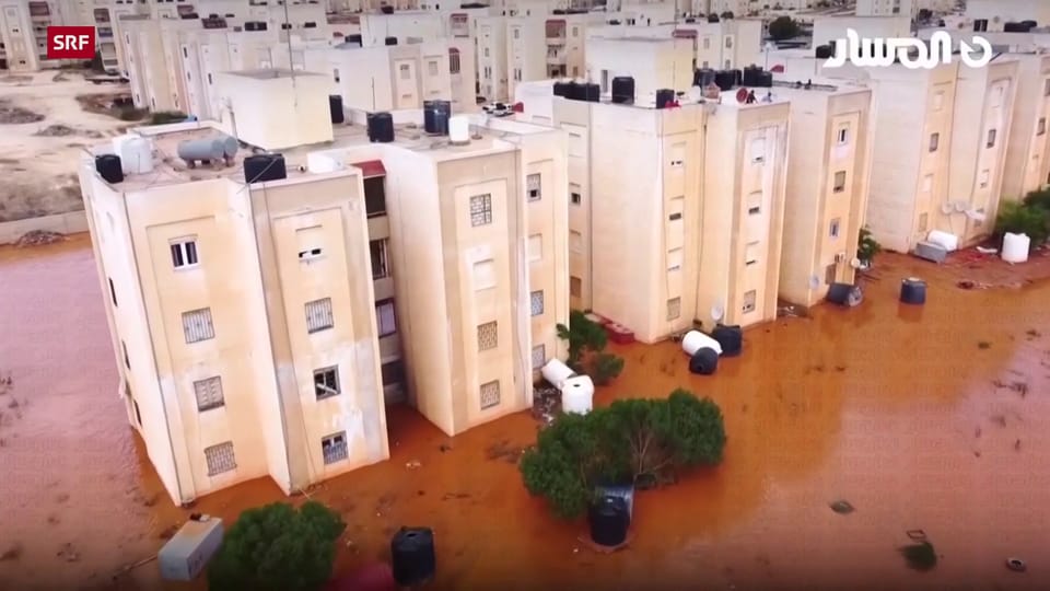 Inundaziuns en Libia