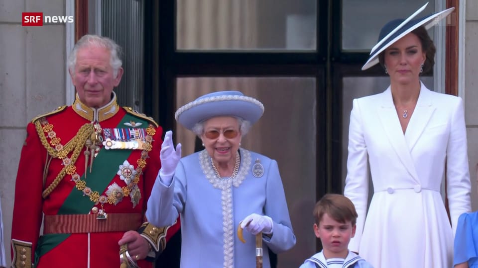«Trooping the Colour 2022»: Grossbritannien feiert 70 Jahre Queen