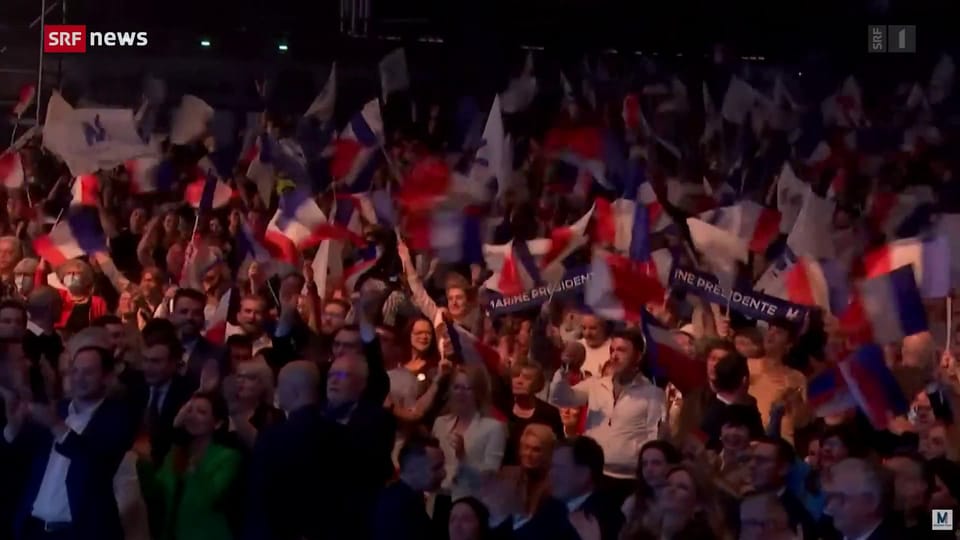 Macron tritt in der Stichwahl gegen Le Pen an