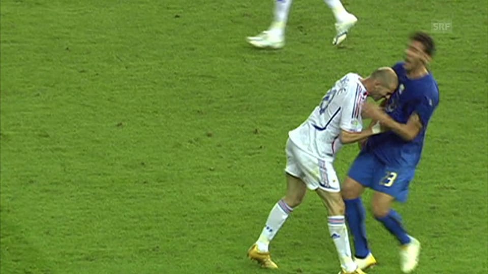 Zidanes Kopfstoss an der WM 2006