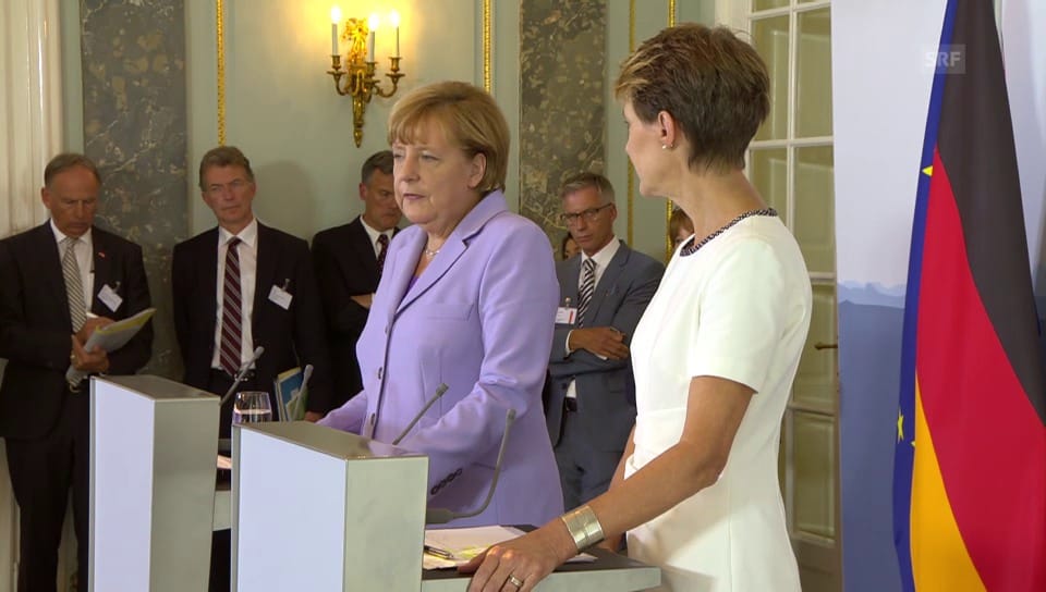 Merkel über die Beziehung Schweiz-EU