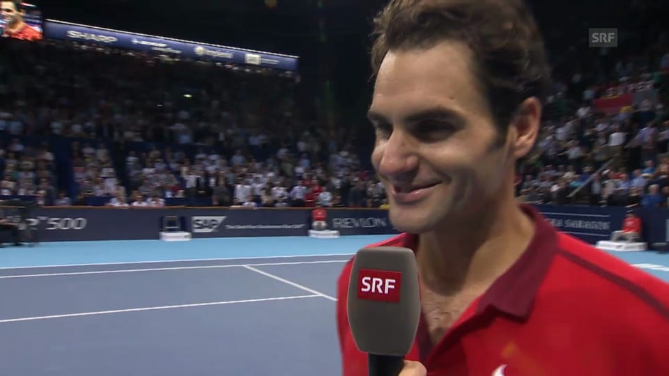 Finalist Federer: «Es war brutal da draussen»