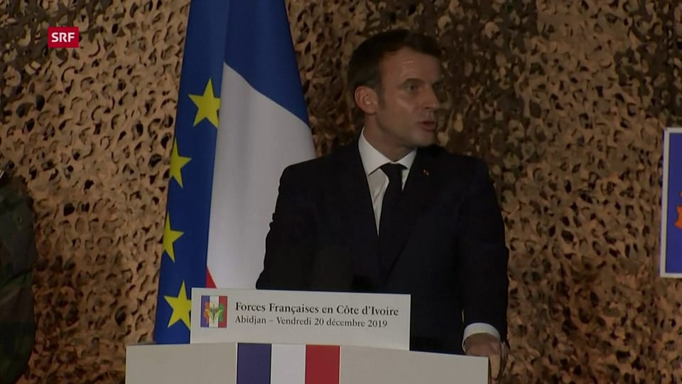 Macron: «Diese Operation ist der Schlüssel zu Sicherheit und Stabilität»