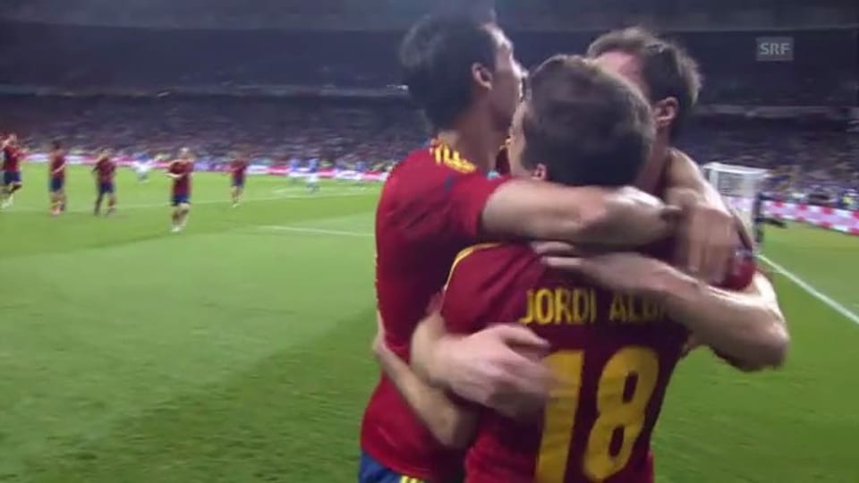 EM Final 2012: Spanien - Italien