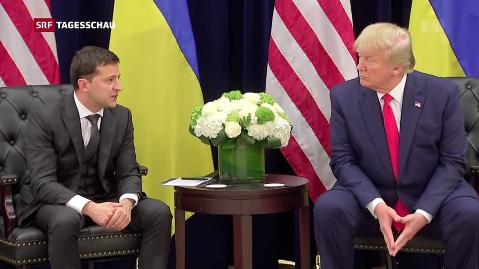 Die «Ukraine-Affäre» um US-Präsident Donald Trump geht weiter