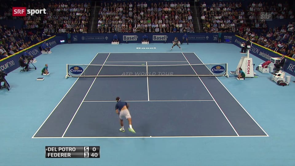 Swiss Indoors: Final Federer - Del Potro («sportpanorama»)