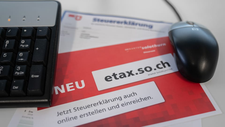 Steuererklärung ganz online – ein Novum im Kanton Solothurn, aber kein Zwang