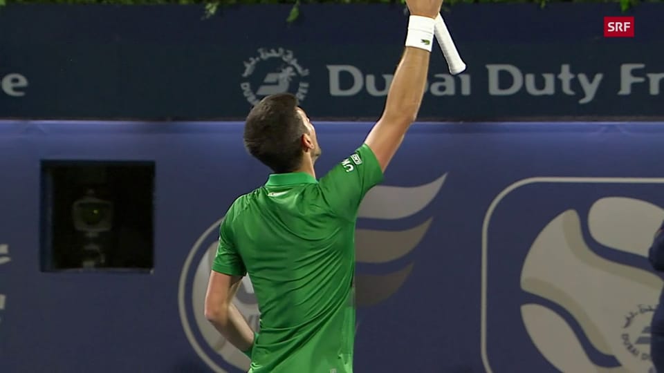 Djokovic meldet sich in Dubai erfolgreich zurück