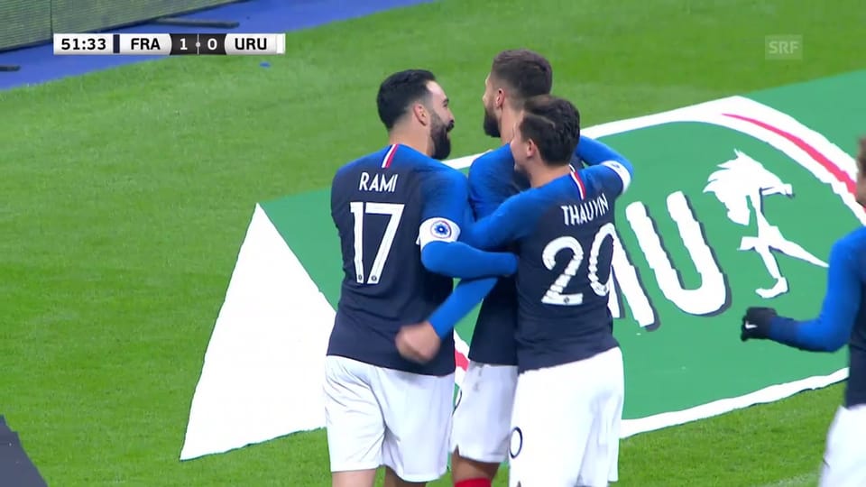 Giroud schiesst Frankreich zum Sieg