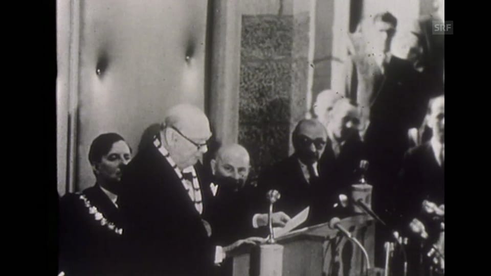 «Karlspreis an Churchill», Jahresrückblick, 30.12.1956