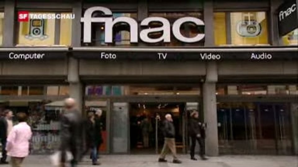 Aus dem Archiv: Fnac eröffnet erste Filiale in der Deutschschweiz