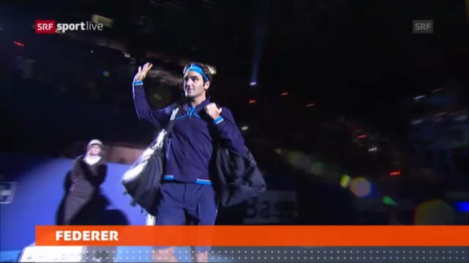 Tennis: Federer in Basel dabei