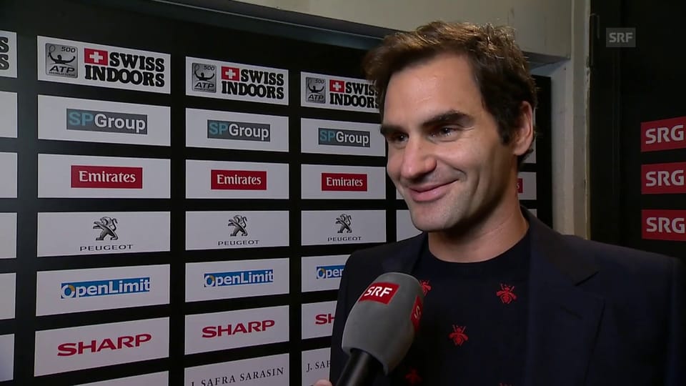 Roger Federer: «Wollte diesen Moment nicht verpassen»
