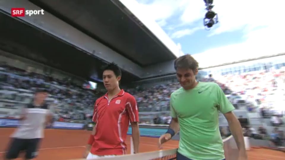 ATP Madrid 2013: Federer unterliegt Nishikori 