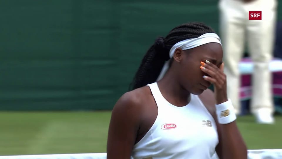 So besiegte Cori Gauff ihr Idol Venus Williams in Wimbledon