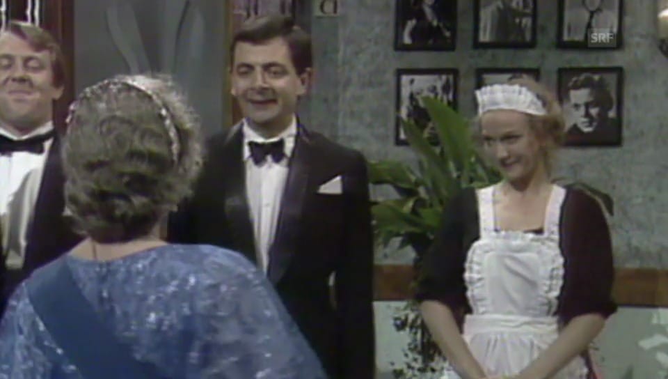 Mr.Bean von der Queen geehrt