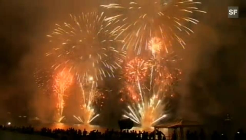 Royales Feuerwerk in Monaco (unkomm. Video)