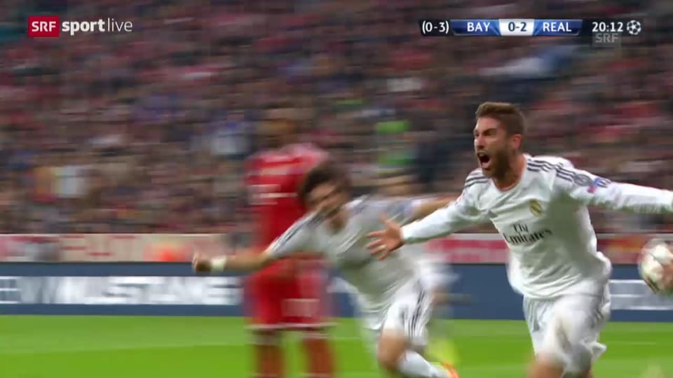 Die zwei Tore von Sergio Ramos