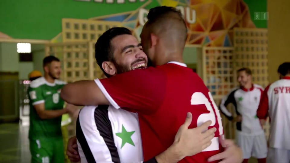 Syriens Fussball-Team verdrängt den Krieg